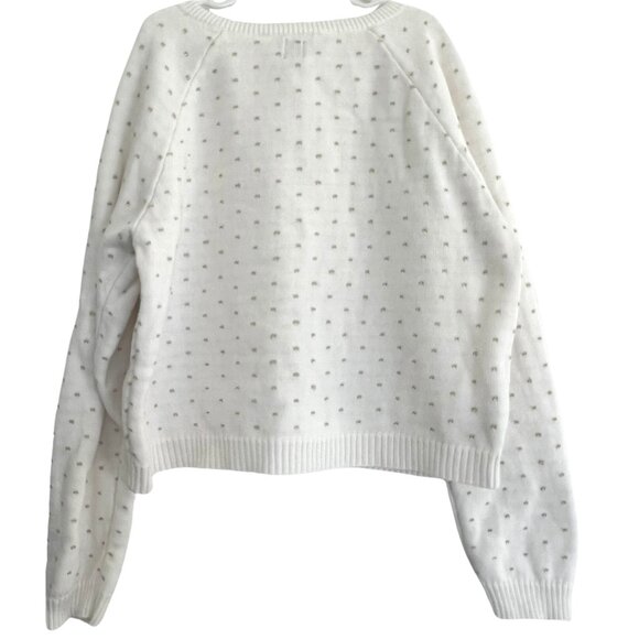 Tea Collection Sparkle Baby Cardigan, Golden Cranes, Girl Size XL Party Easter - Picture 4 of 7